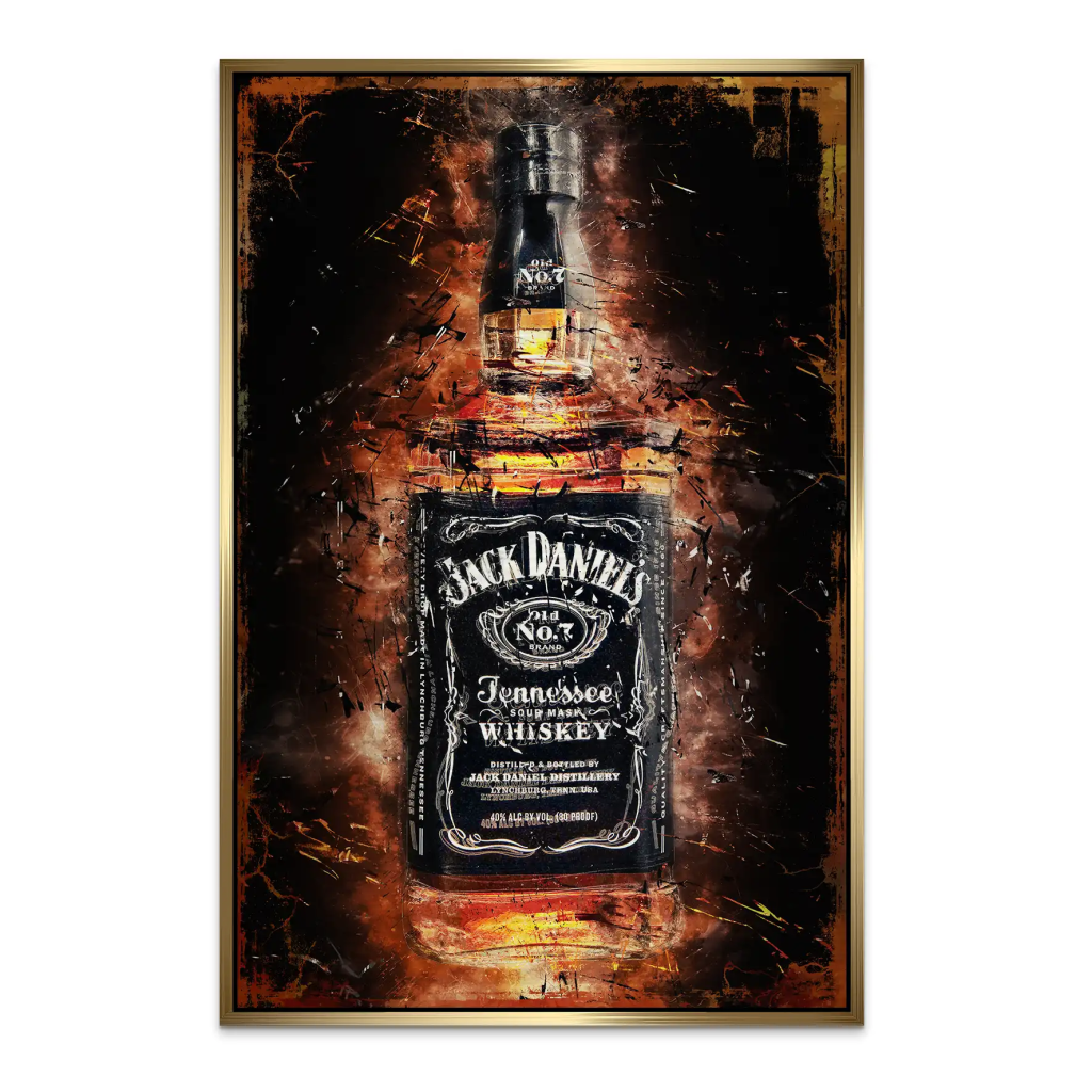 Jack Whisky AluDibond Gebürstet INGALERIE