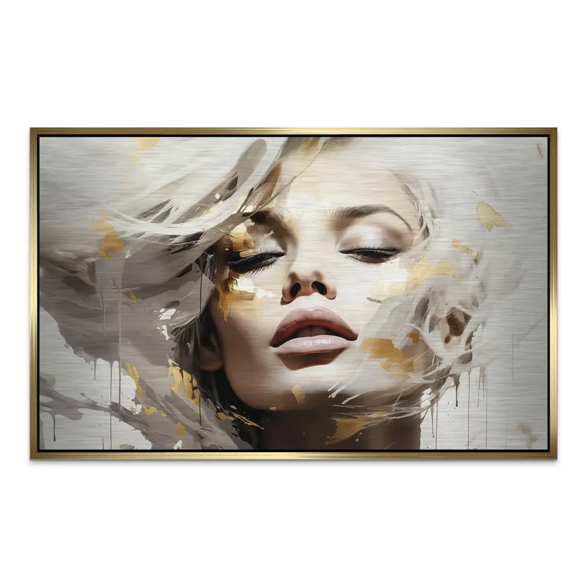 Golden Dreams AluDibond Gebürstet