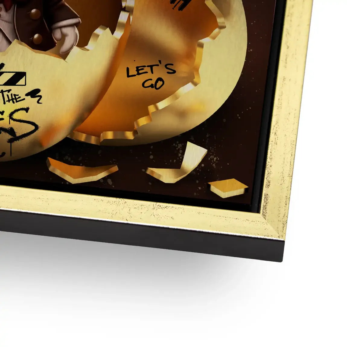 Money Master Dagobert Duck Alu Gebürstet Bild