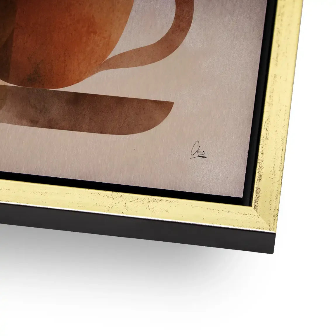 Warm Aroma Alu Gebürstet Bild