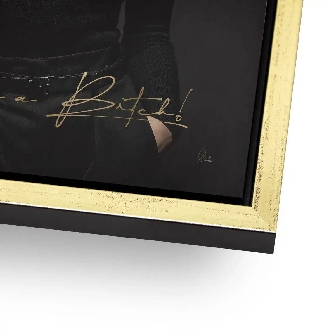 Frida Kahlo Rebell Alu Gebürstet Bild