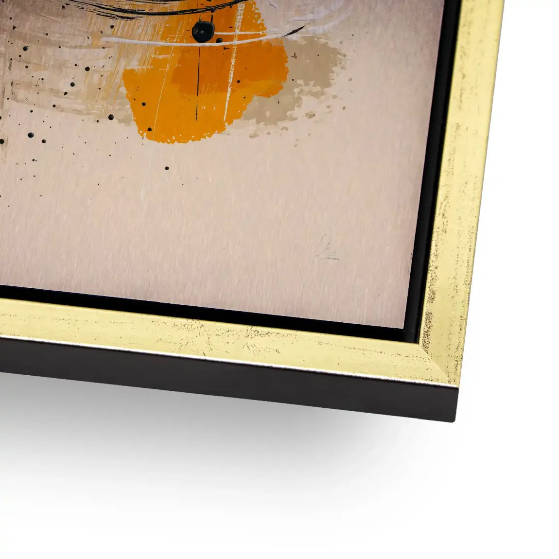 Modern Energie Abstrakt Alu Gebürstet Bild