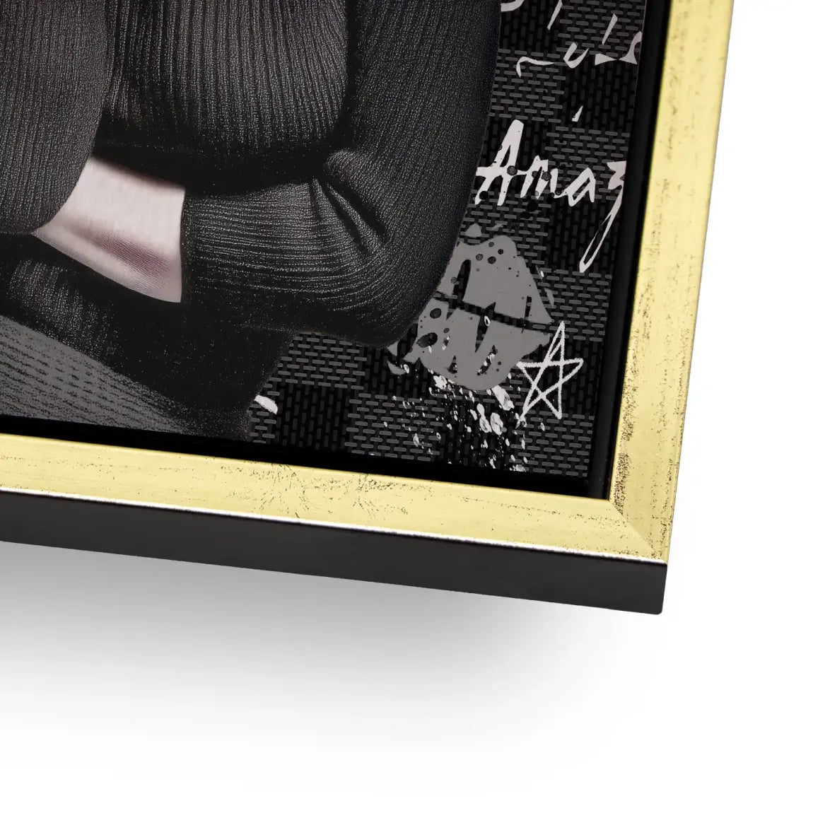 Marilyn loves Chanel Aludibond Gebürstet INGALERIE