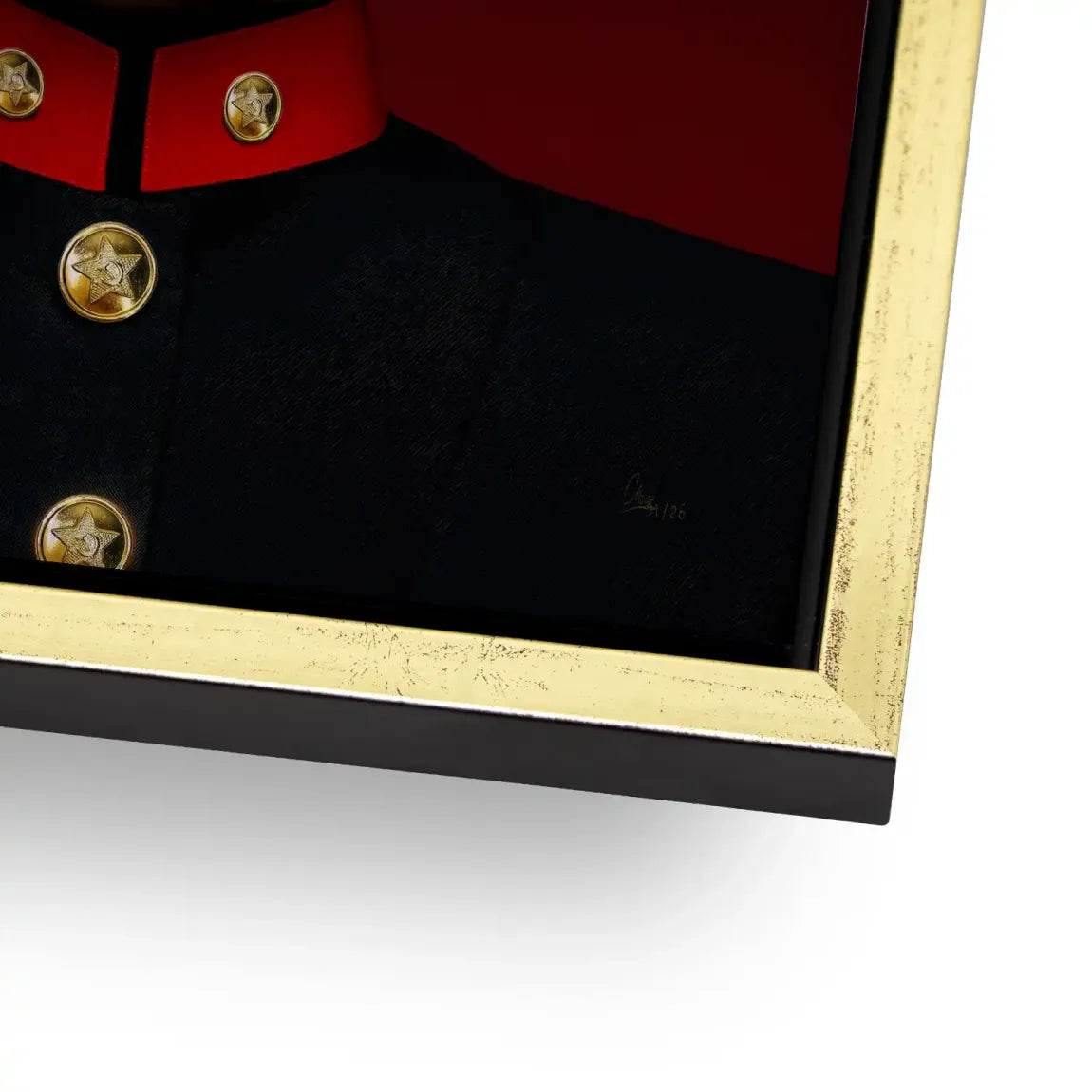 Russian Girl Alu Gebürstet Bild