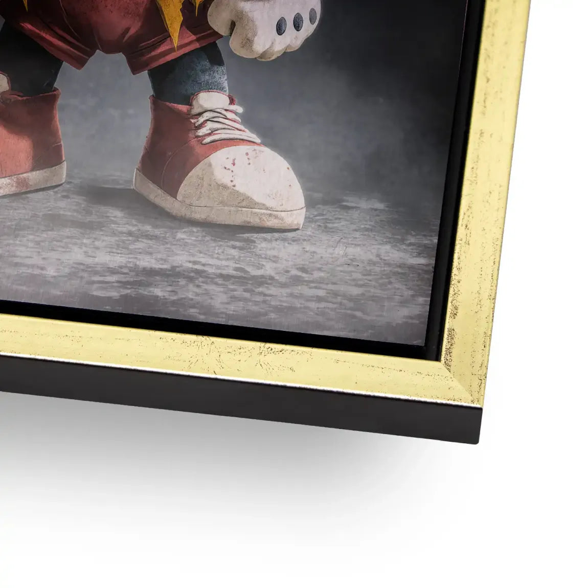 Midnight Micky Mouse Alu Gebürstet Bild