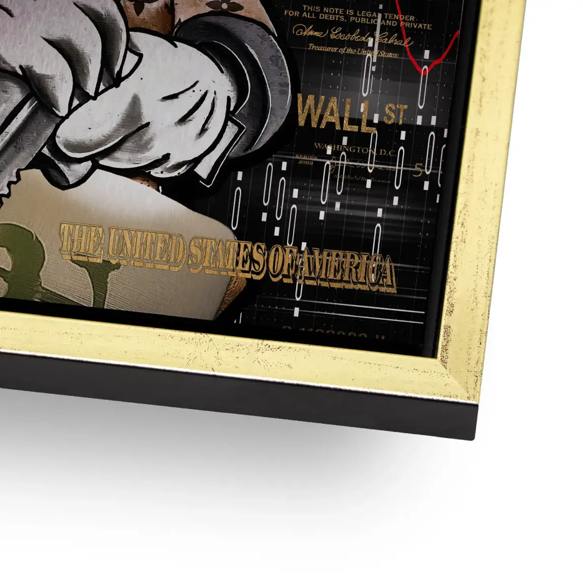 Financial Empire Duck Alu Gebürstet Bild