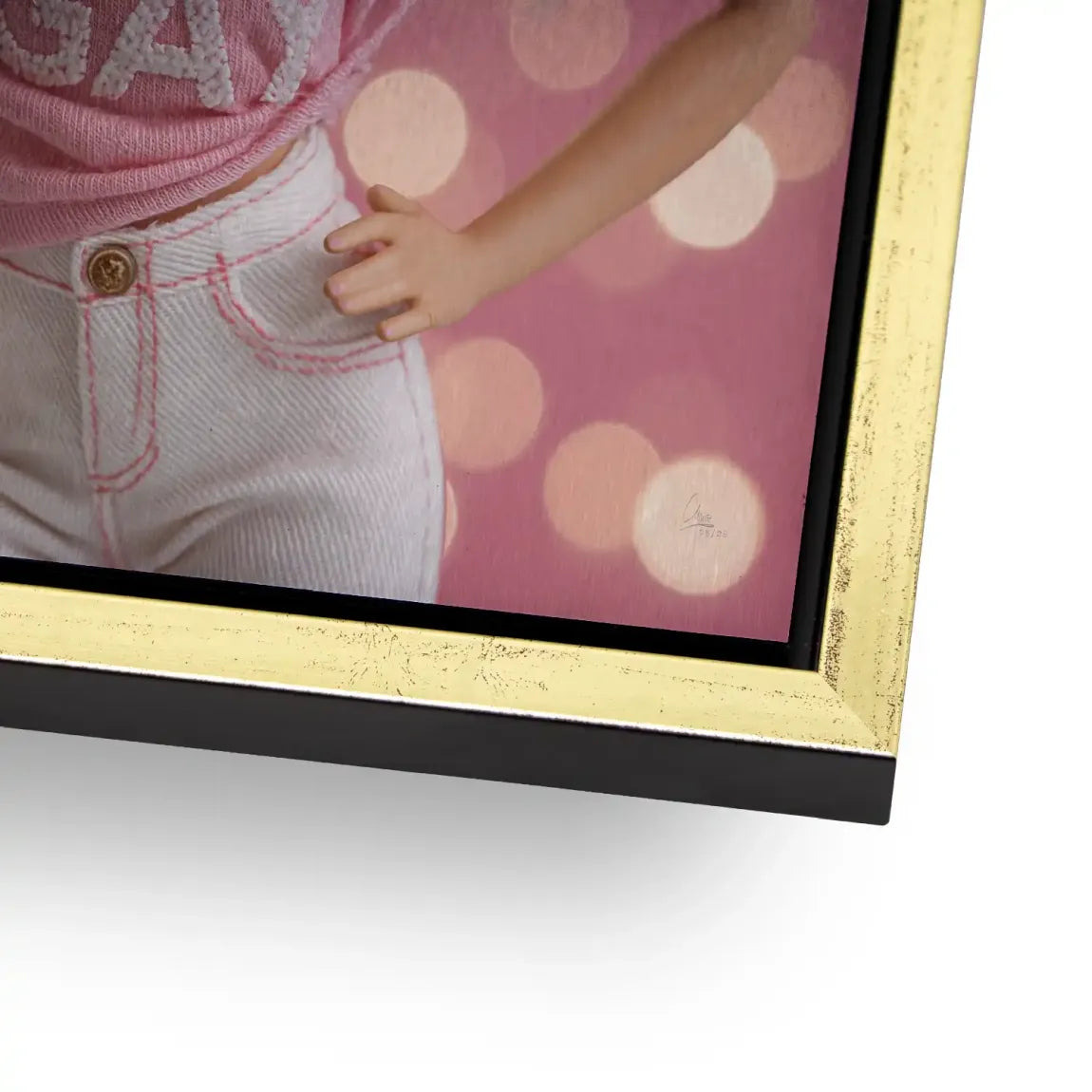 Barbie Ken is Gay Aluminiumbild gebürstet