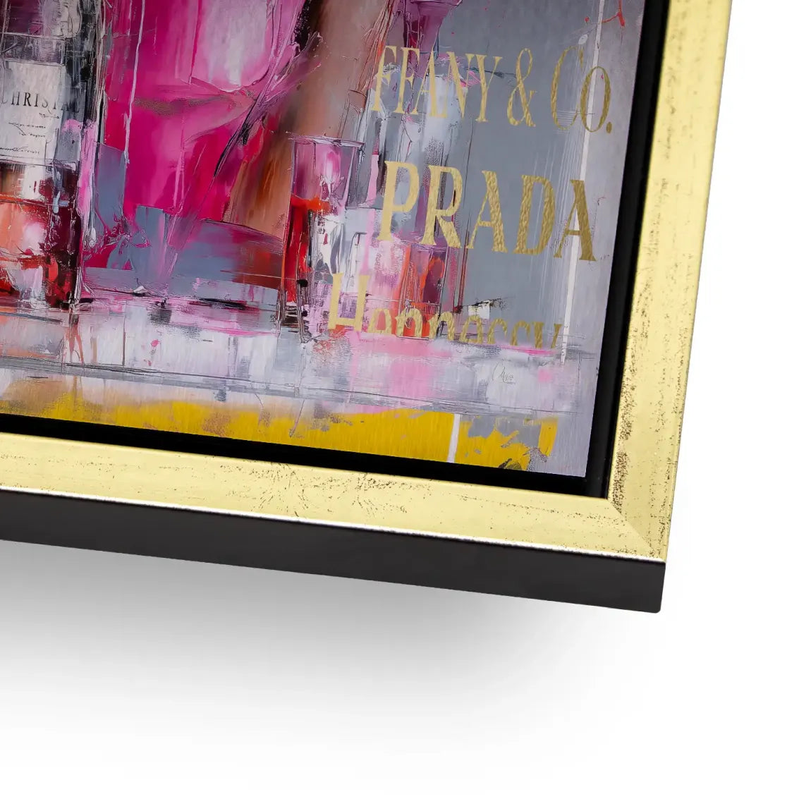 Audrey Pop Couture Alu Gebürstet Bild