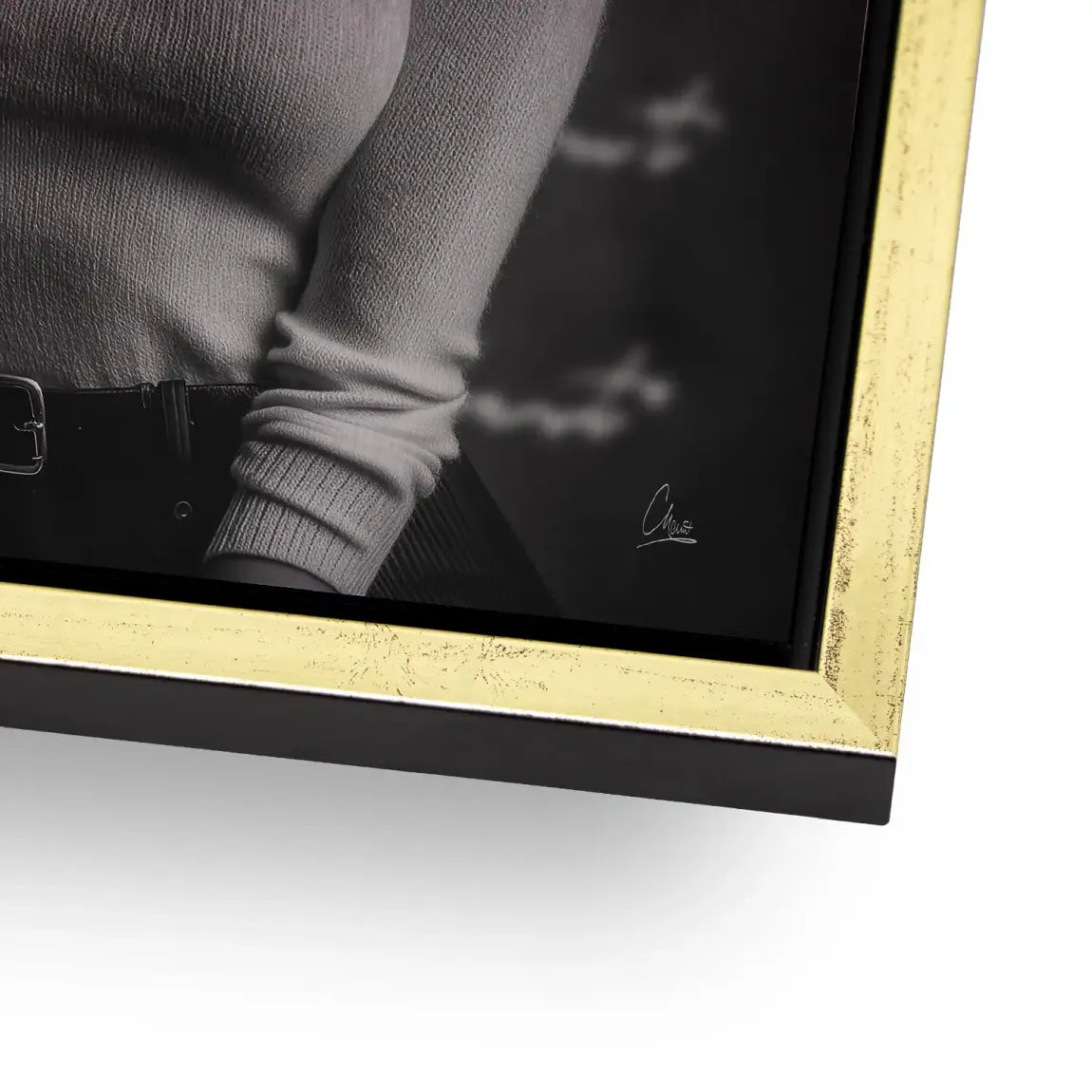 Marilyn Ikone Alu Gebürstet Bild