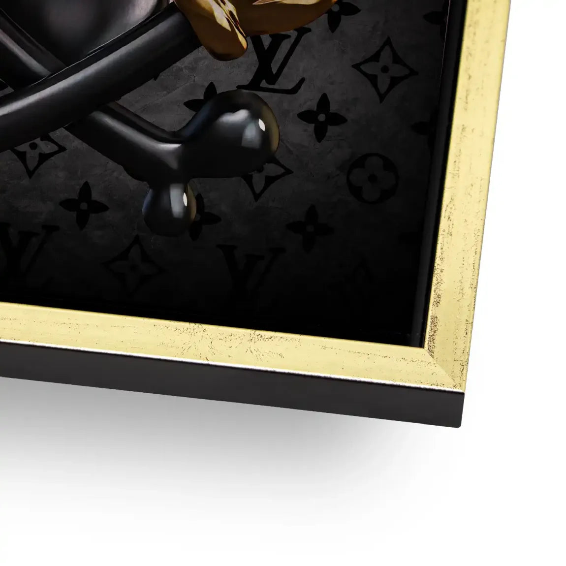 Money Skull Duck Alu Gebürstet Bild