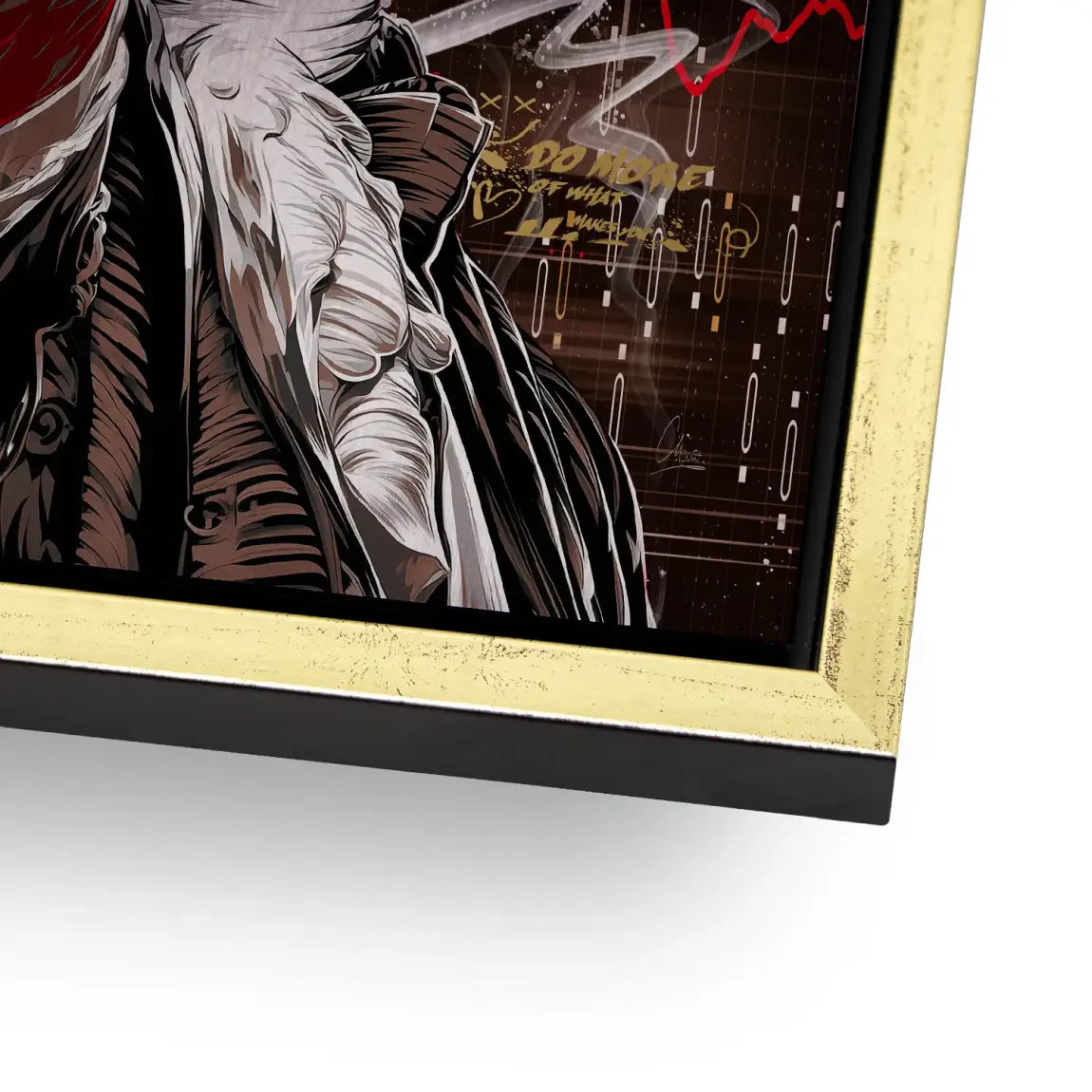 Money Vision Wallstreet Alu Gebürstet Bild