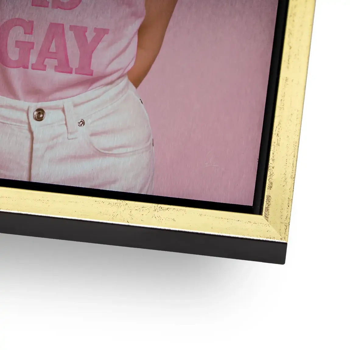 Audrey Hepburn Ken is Gay Aluminiumbild gebürstet