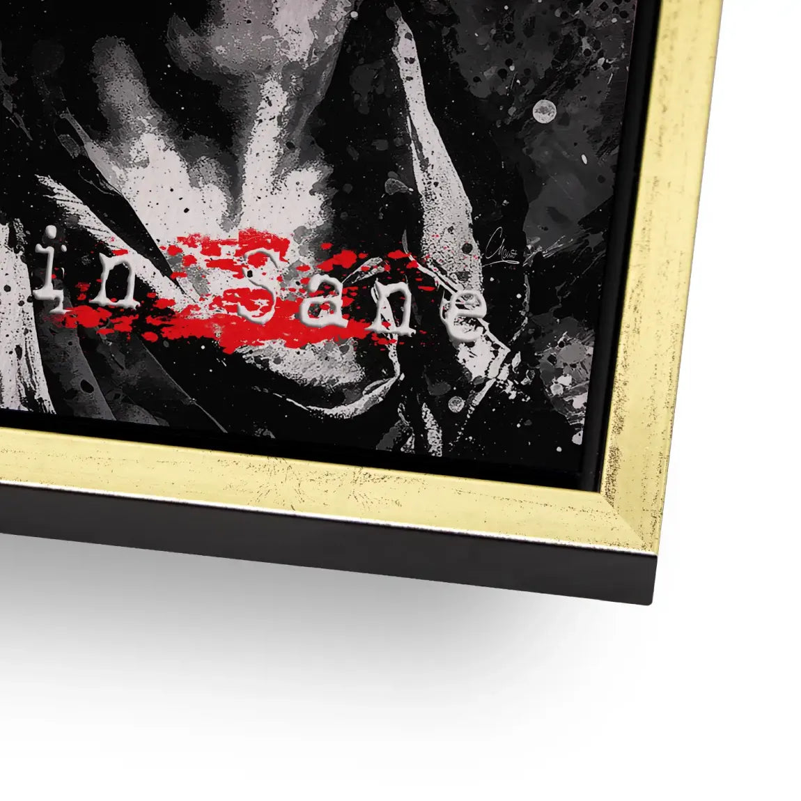 David Bowie Starlight Alu Gebürstet Bild