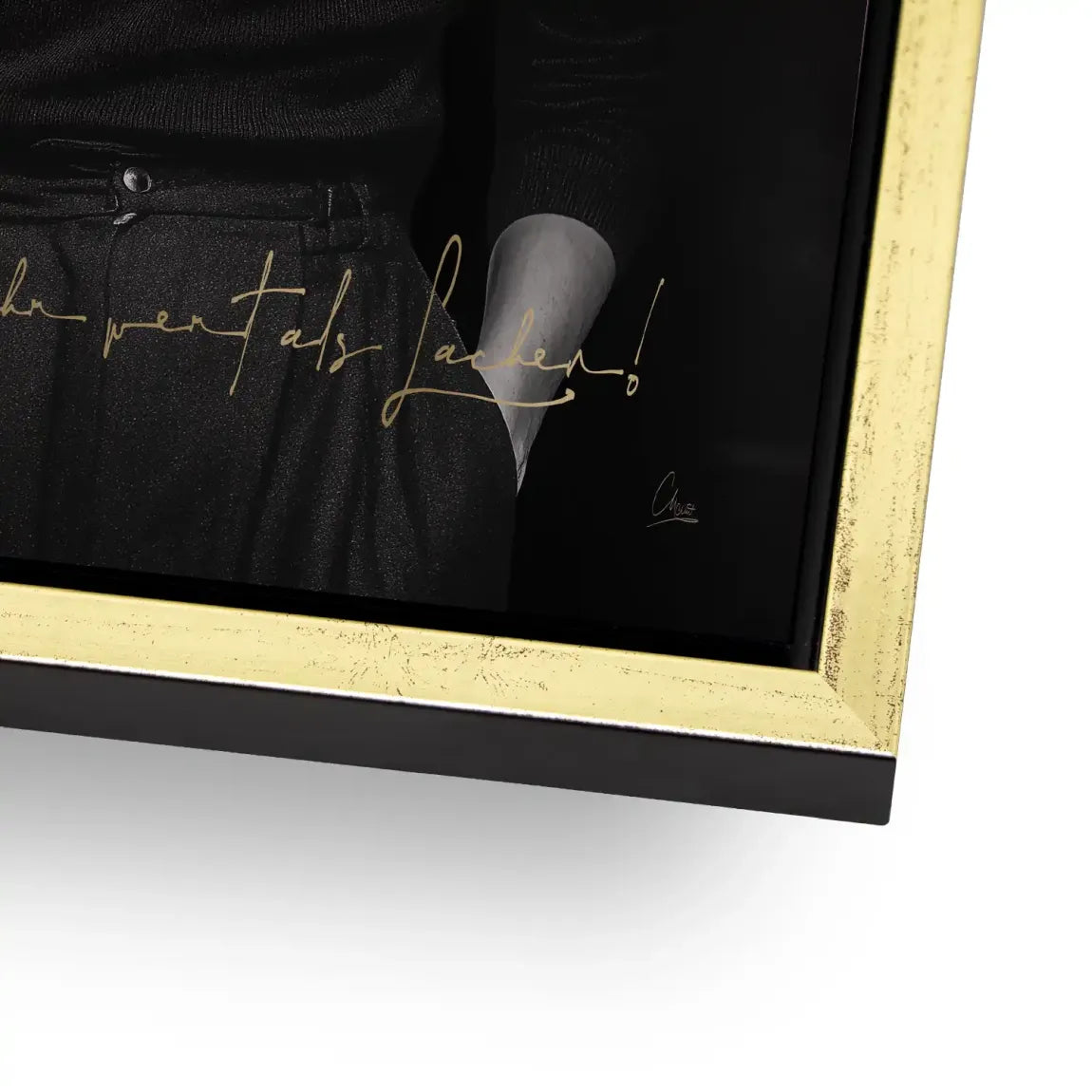 Frida Kahlo stilles Lächeln Alu Gebürstet Bild