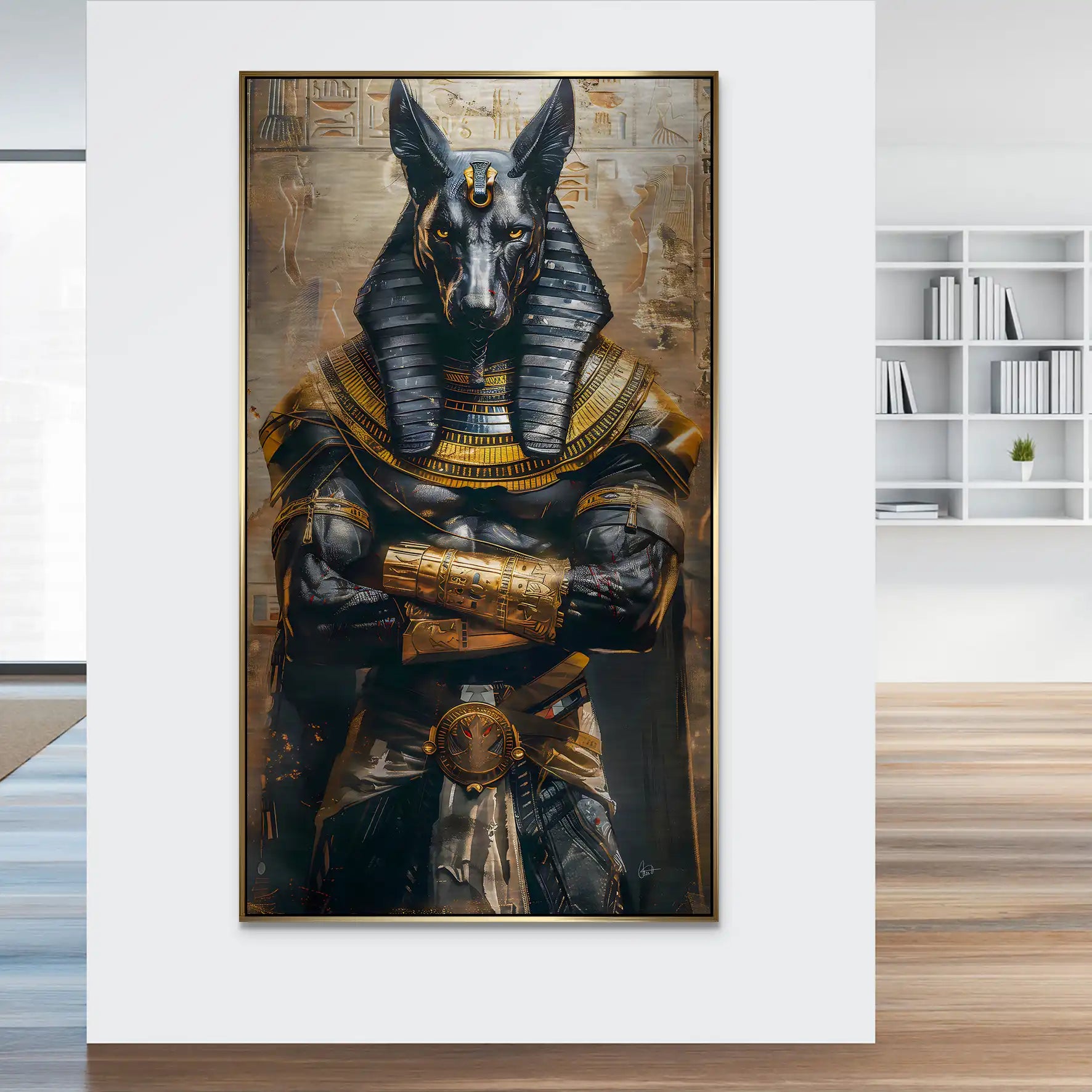 Anubis Nr.2 Alu Gebürstet INGALERiE