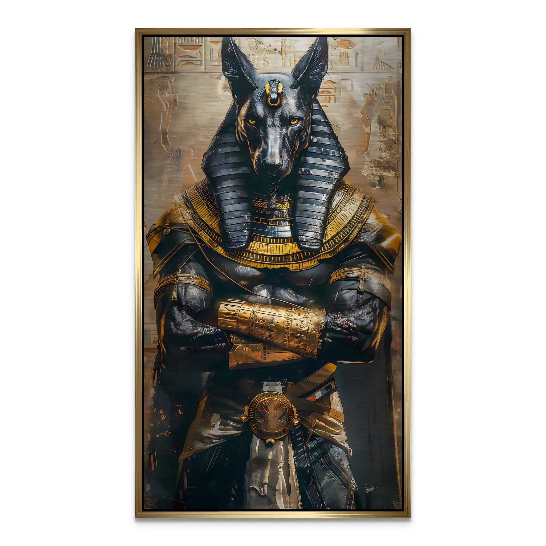 Anubis Nr.2 Alu Gebürstet INGALERiE