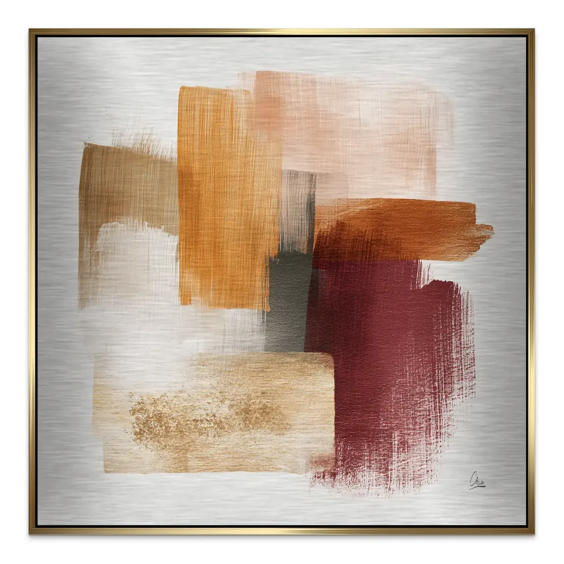 Boho Touch Alu Gebürstet Bild