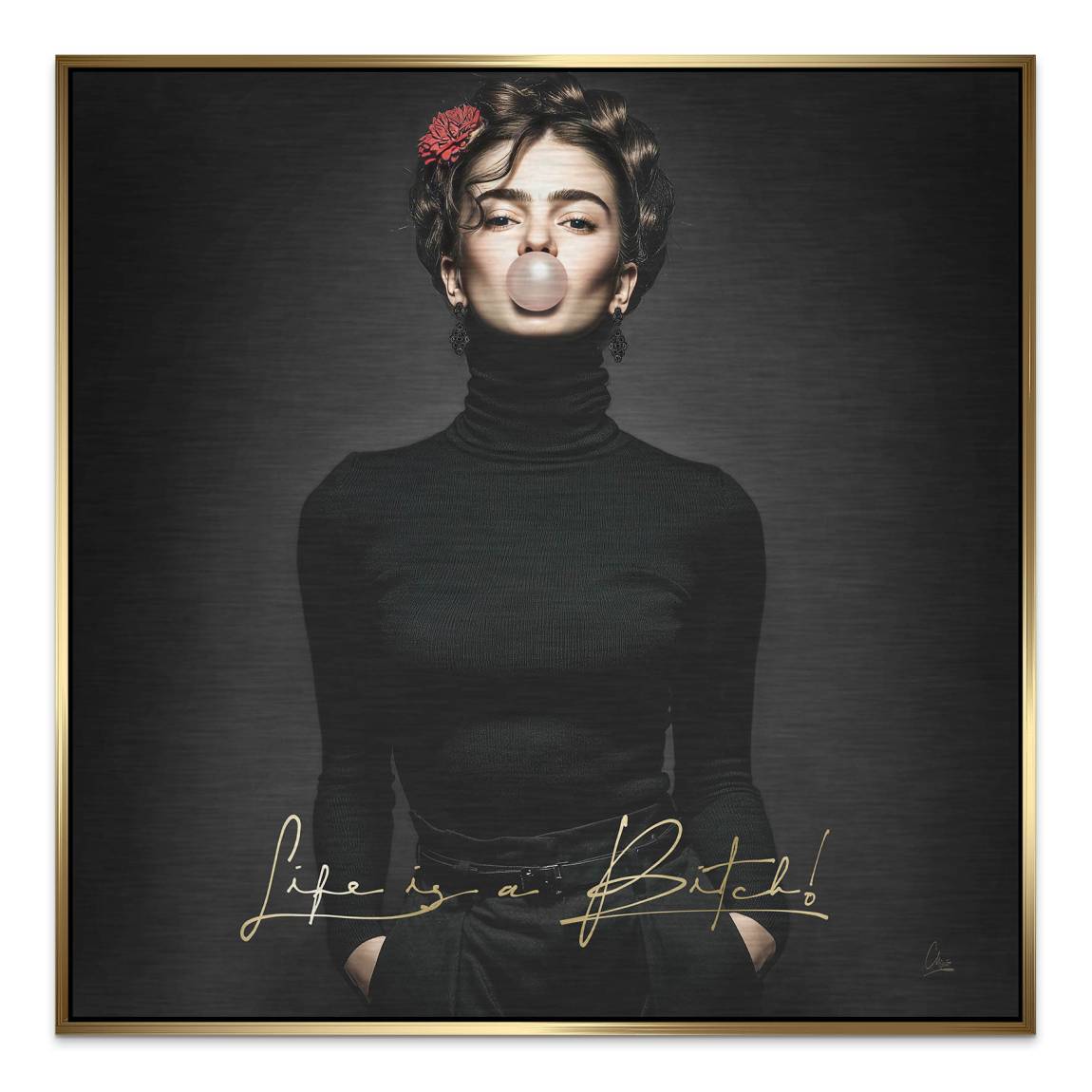 Fridas Life Alu Gebürstet Bild