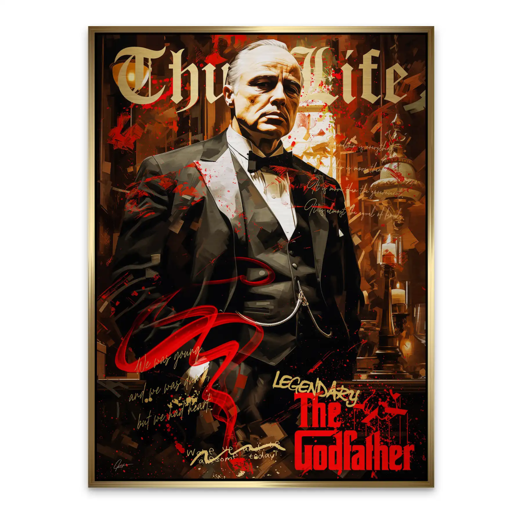 The Godfather Aludibond Gebürstet INGALERIE