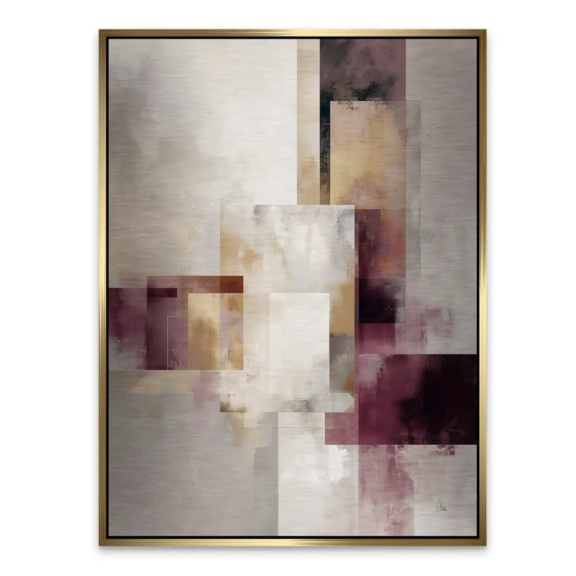 Mystic Geometry Alu Gebürstet Bild