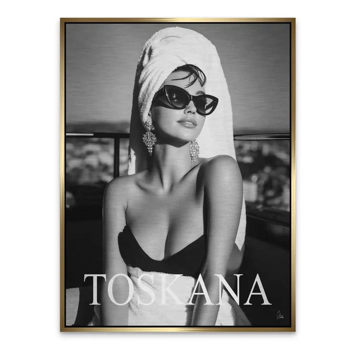 Toskana Glam Alu Gebürstet Bild