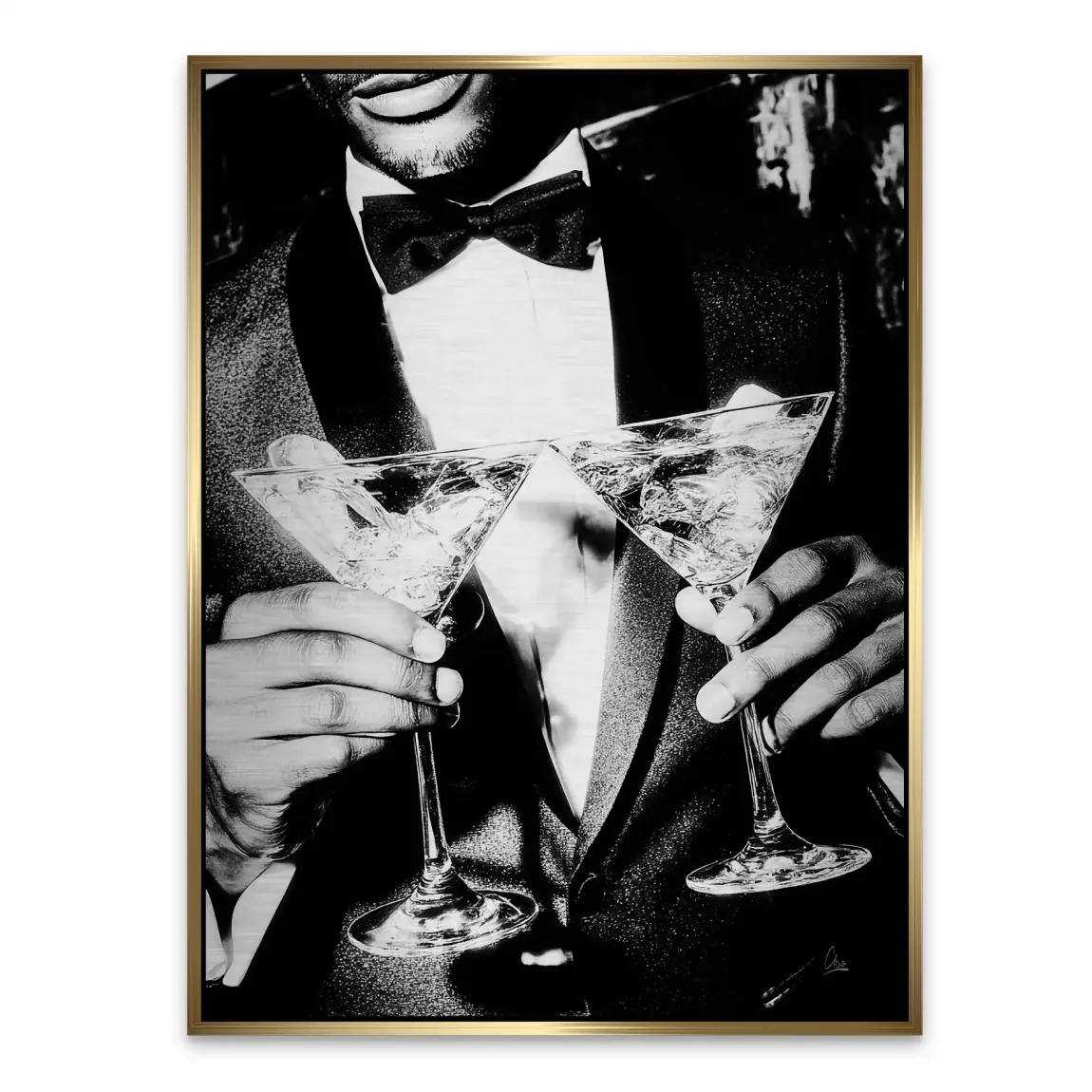 Gentleman Style Alu Gebürstet Bild