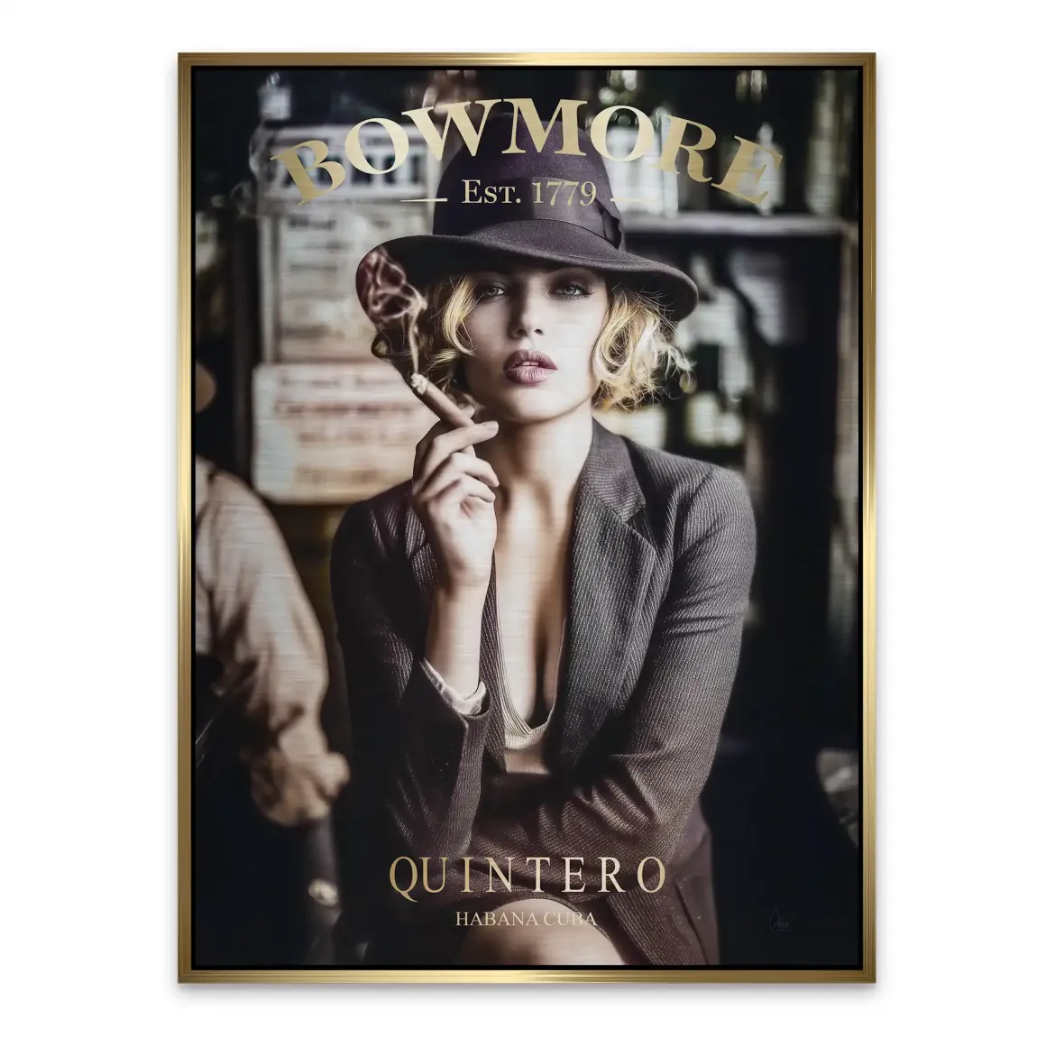 Whisky Noir Alu Gebürstet Bild