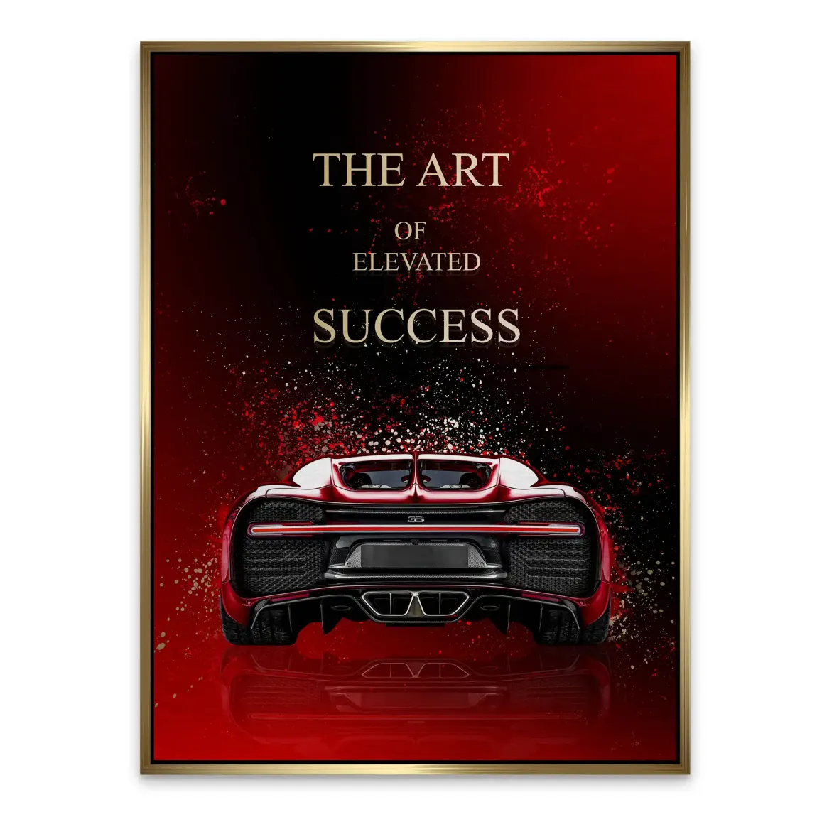 Art of Success Bugatti Alu Gebürstet  Bild