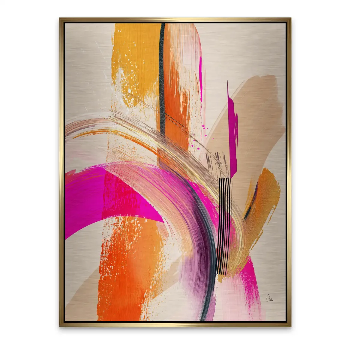 Amber Wave Alu Gebürstet Bild