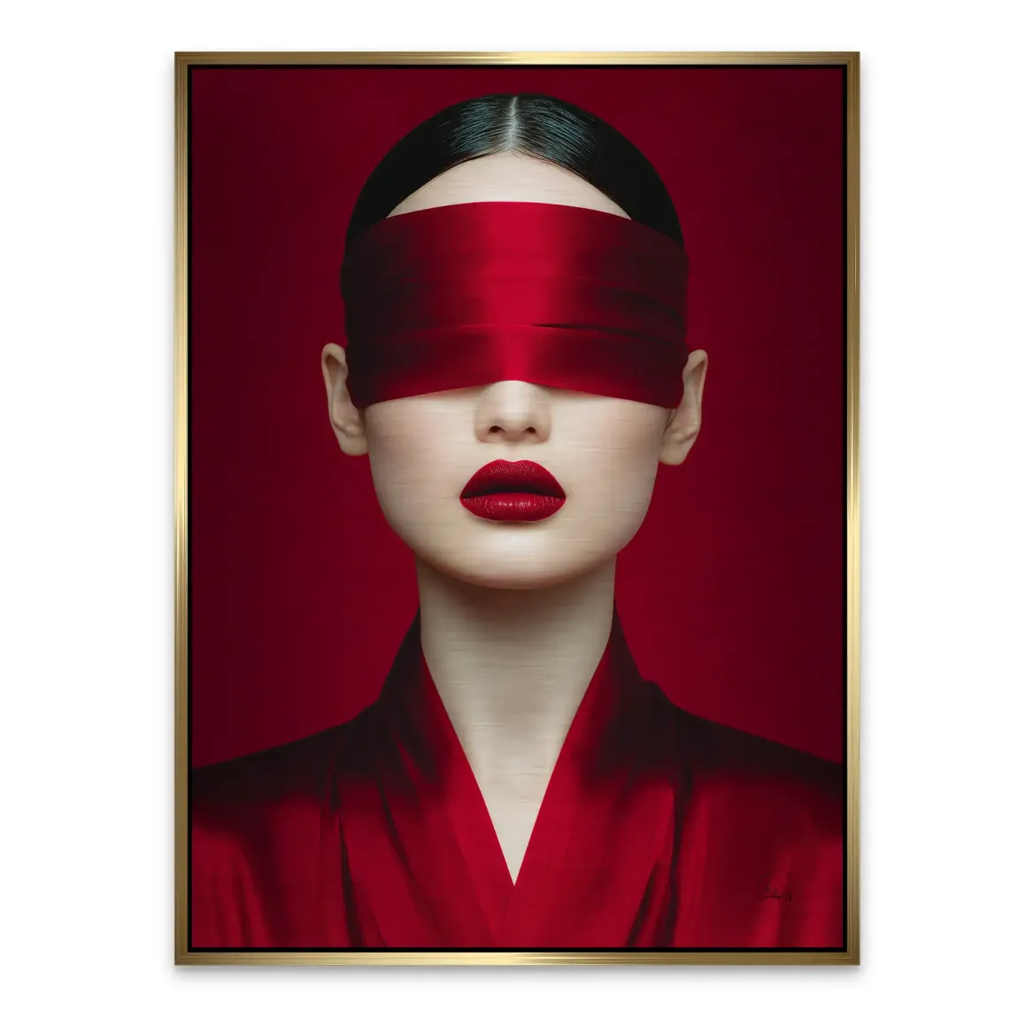 Blind Art Alu Gebürstet Bild