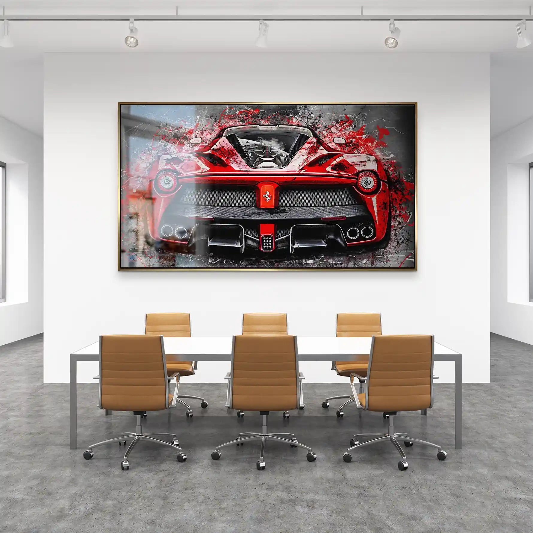 La Ferrari Abstrakt-Style Alu Gebürstet INGALERIE