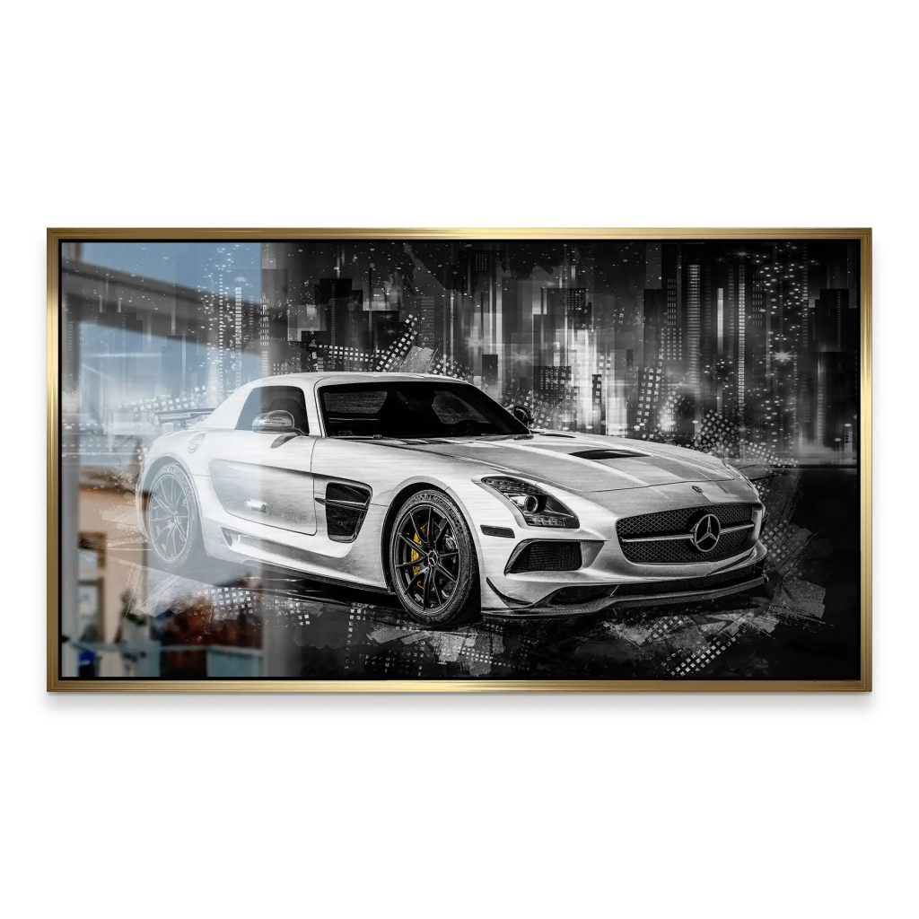 Mercedes SLS City Style Alu Gebürstet INGALERIE