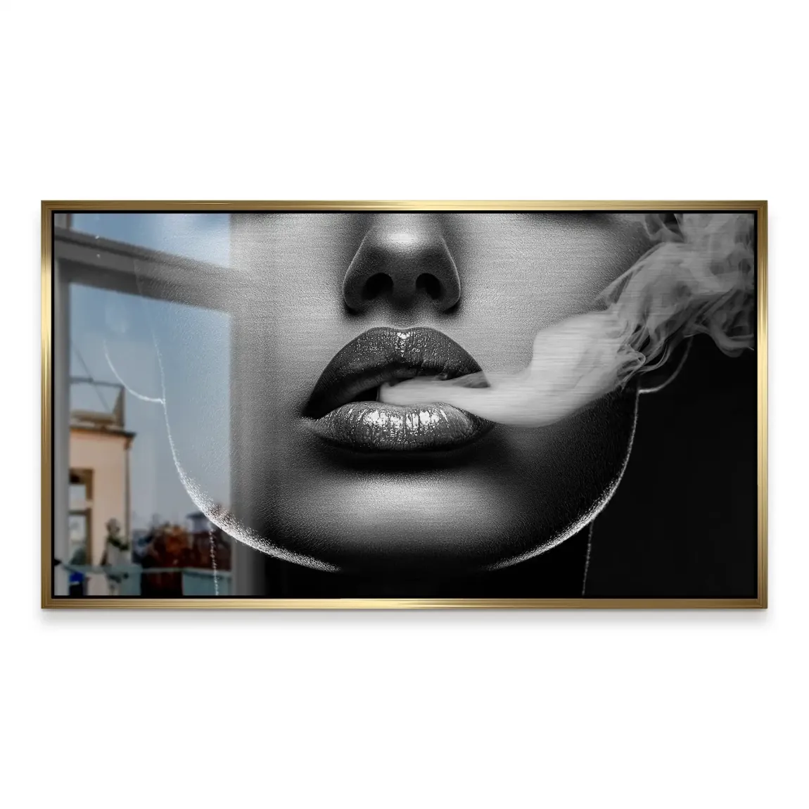 Smoke and Velvet Alu Gebürstet INGALERIE