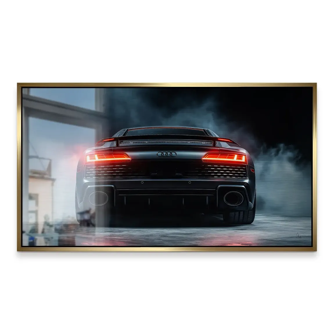 Audi R8 Dark Side Alu Gebürstet Bild