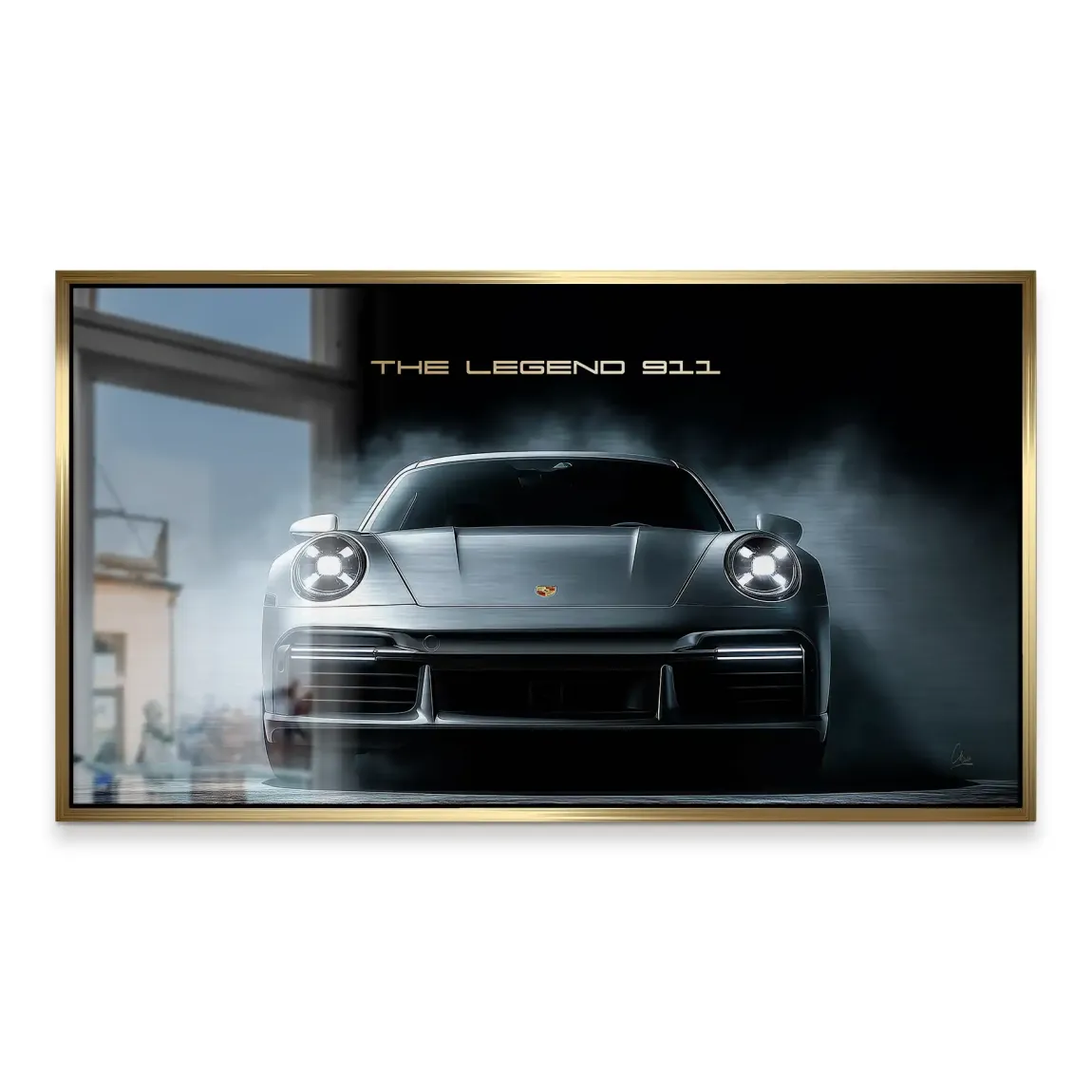 911 Silver Legend Alu Gebürstet