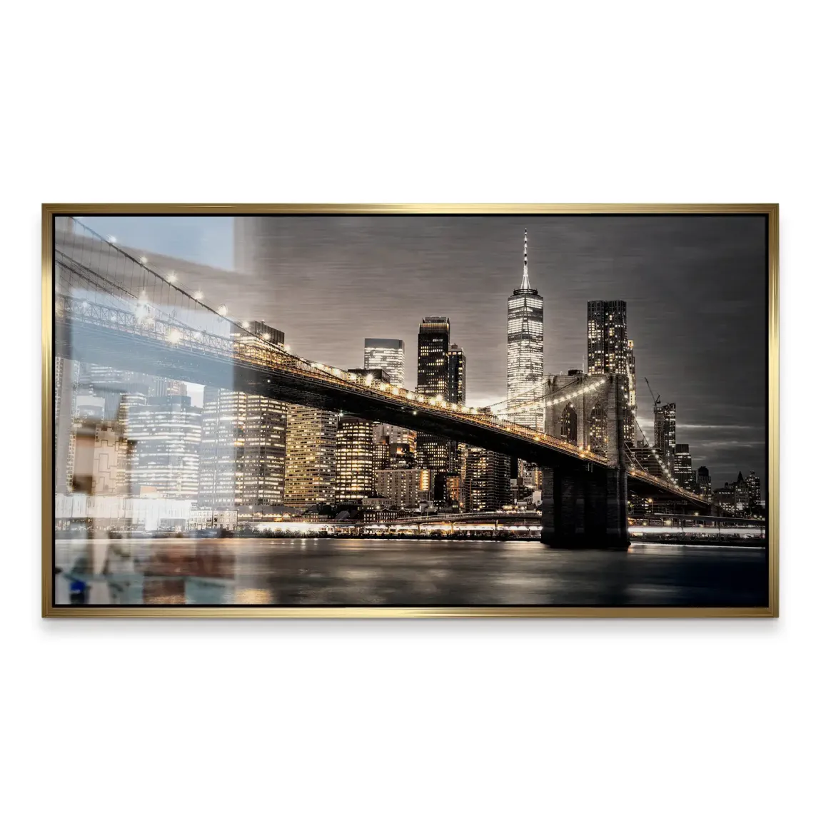Manhattan Noble Art Aluminiumbild gebürstet