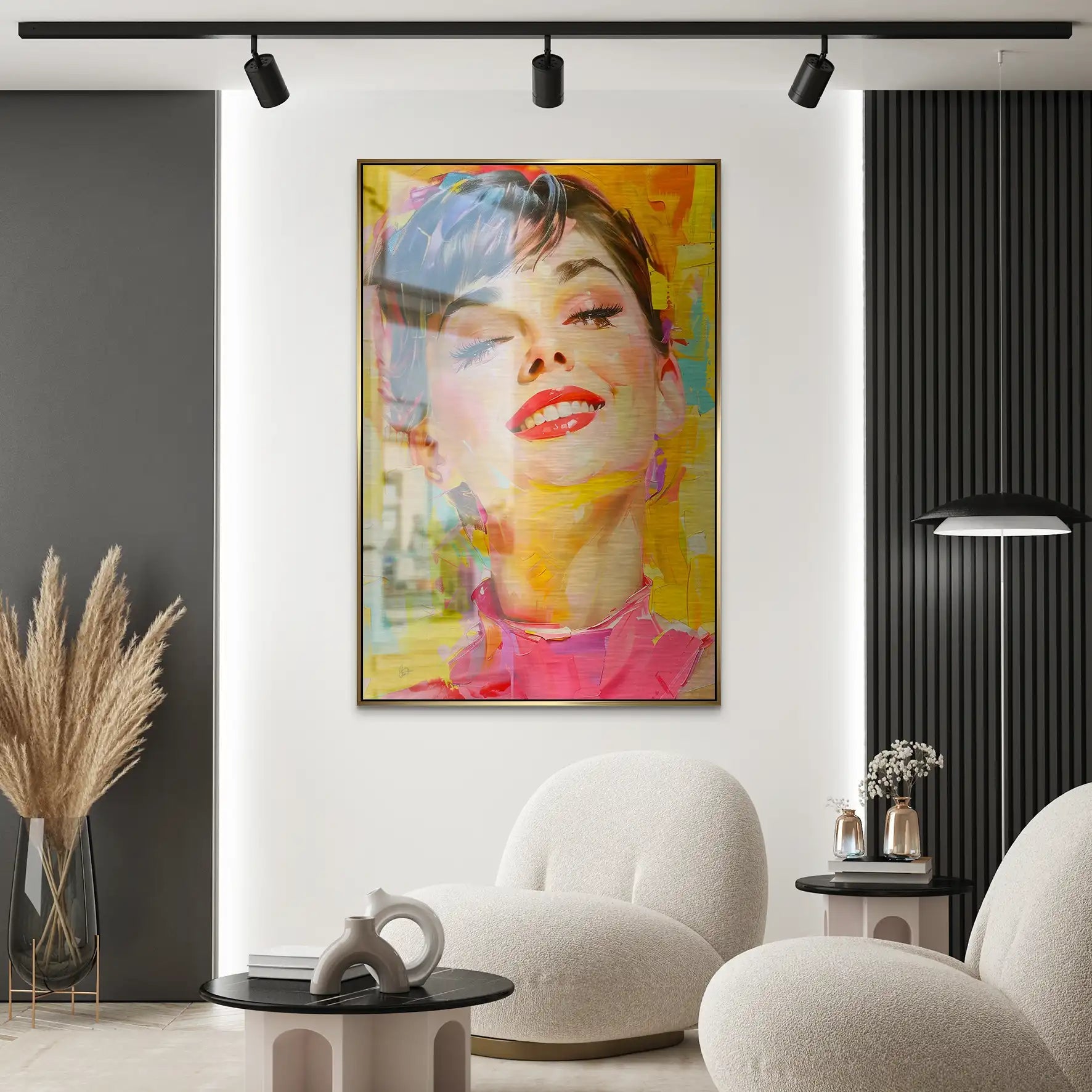 Audrey Modern Art AluDibond Gebürstet INGALERIE