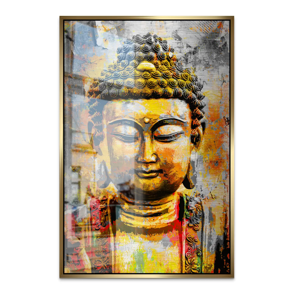 Buddha Boho Style AluDibond Gebürstet INGALERIE