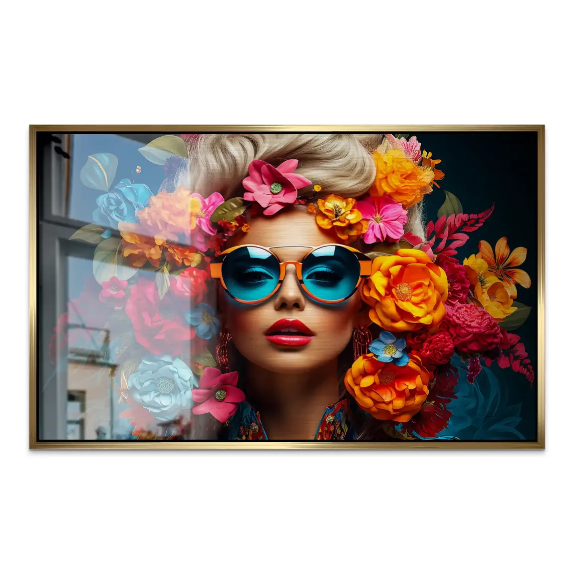 Floral Shades AluDibond Gebürstet