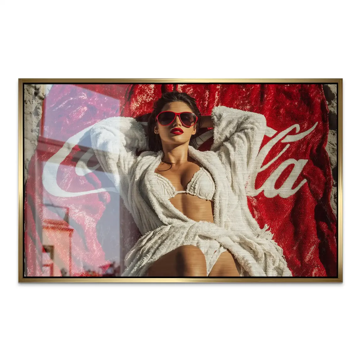 Coca Beach Dream AluDibond Gebürstet