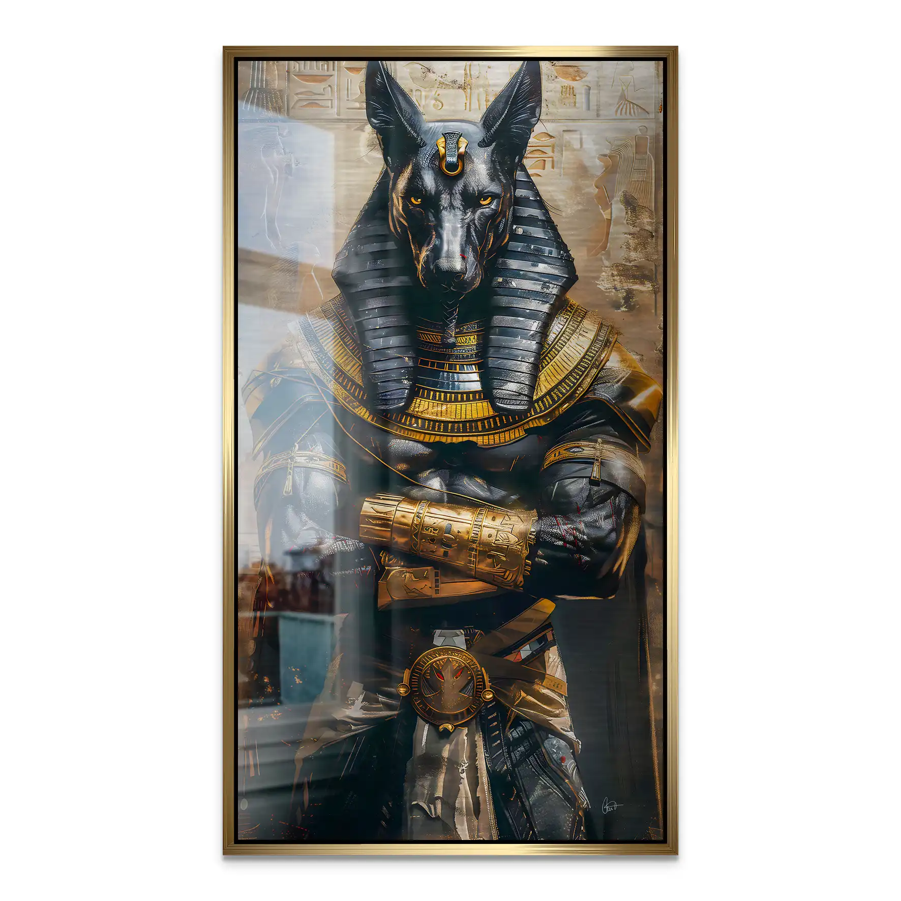 Anubis Nr.2 Alu Gebürstet INGALERiE