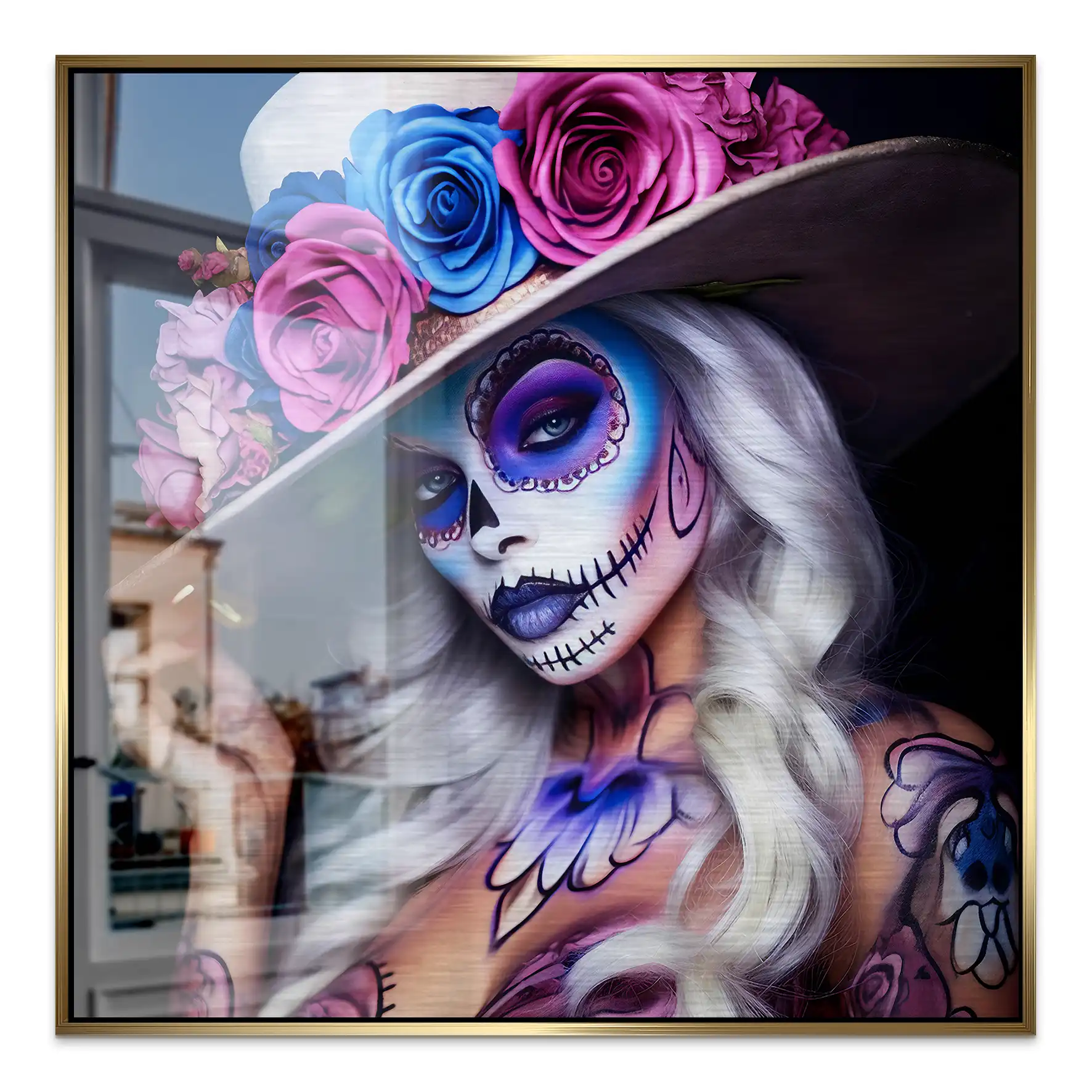 La Catrina Color Style Alu Gebürstet INGALERIE