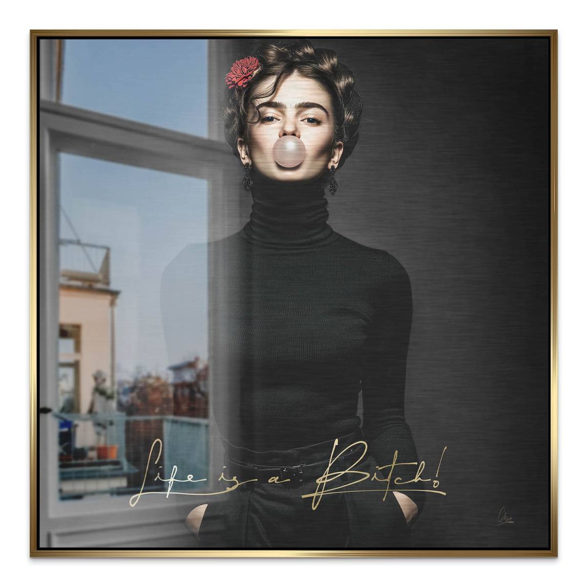 Fridas Life Alu Gebürstet Bild