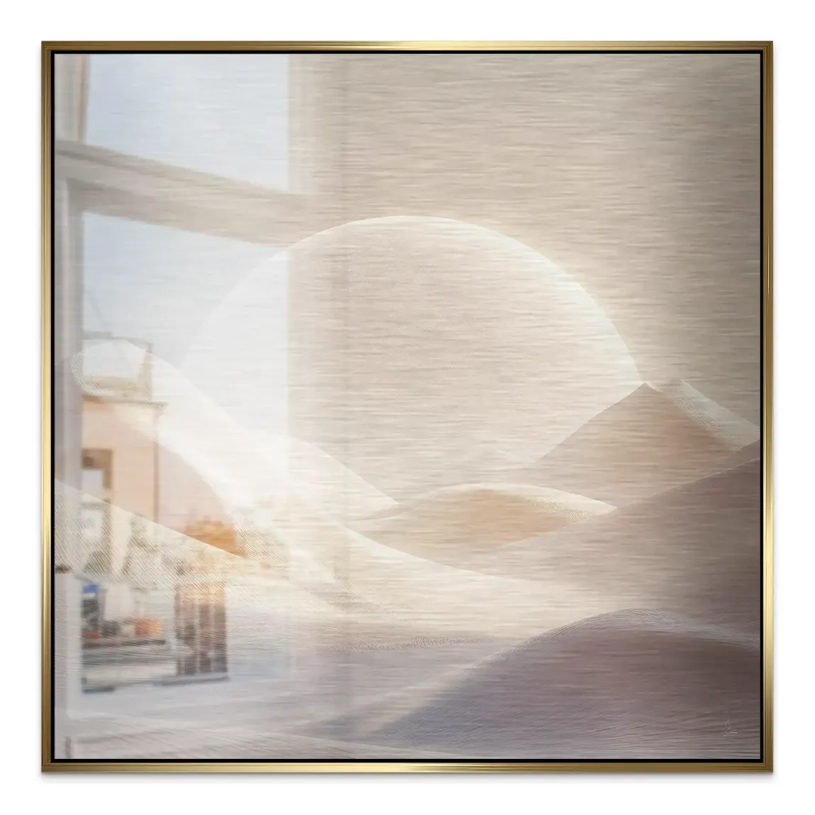 Desert Light Alu Gebürstet Bild