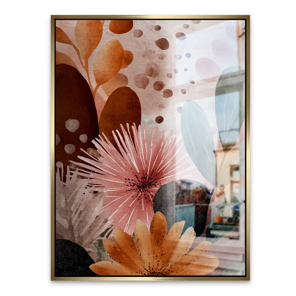 Terracotta Harmony Alu Gebürstet Bild