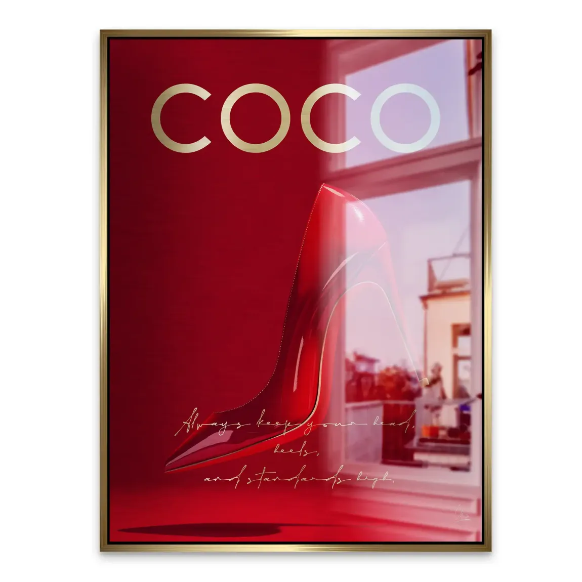 Coco Heels Alu Gebürstet Bild