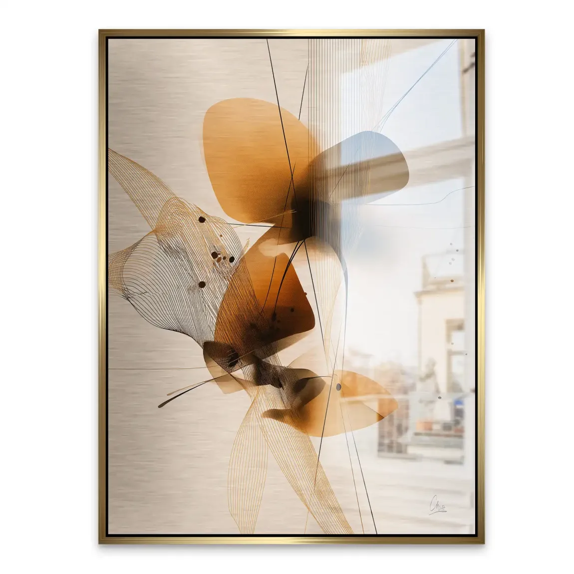 Amber Flow Harmony Alu Gebürstet Bild