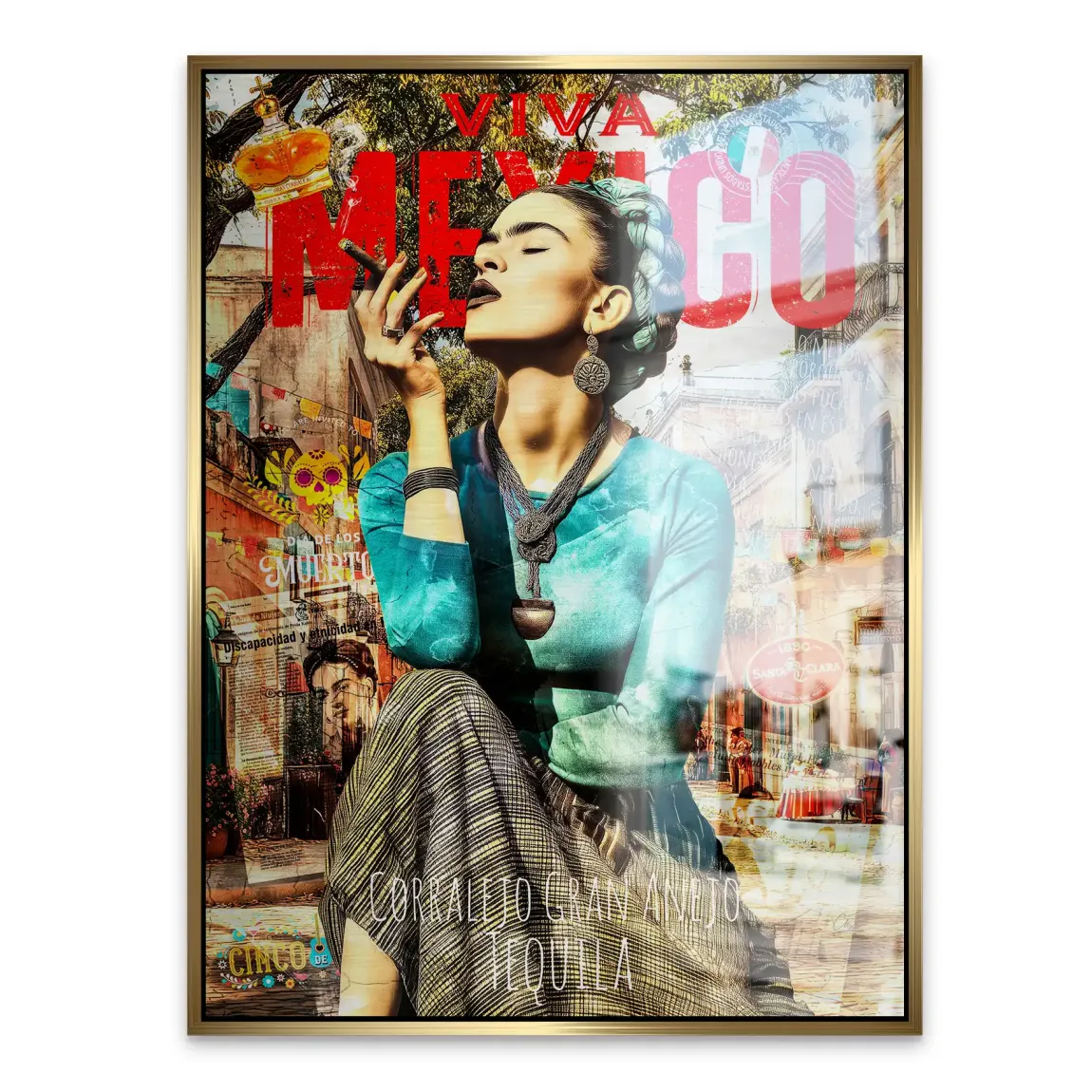 Viva Frida Aludibond Gebürstet INGALERIE