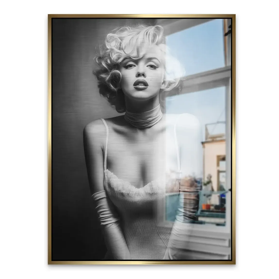 Marilyn Monroe Timeless Grace Aludibond Gebürstet INGALERIE