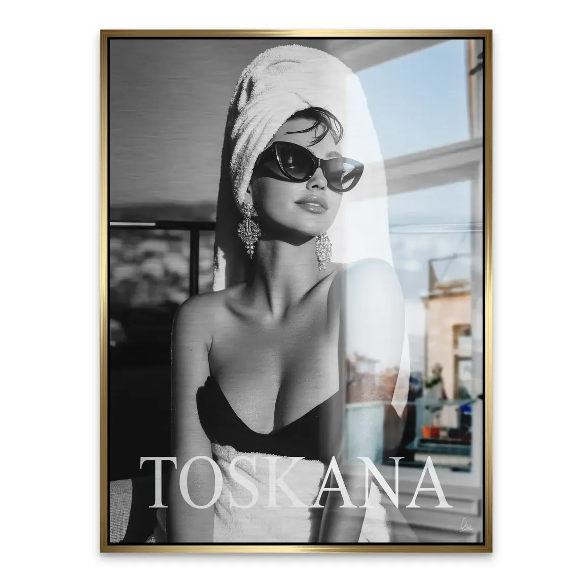 Toskana Glam Alu Gebürstet Bild